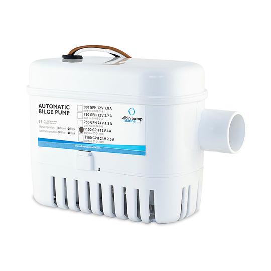 Automatic bilge pump 1100 gph 12v