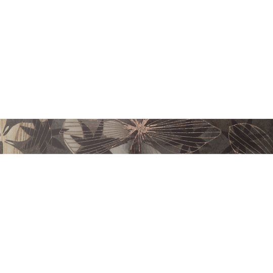 Kakel Arredo Elvana Nero List Svart 5x40 cm
