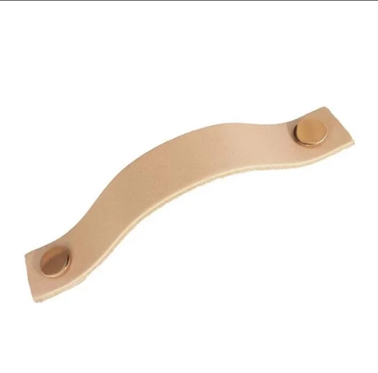 Linfalk Handtag läder 128cc natur-koppar/rosé 0156L-128-2124
