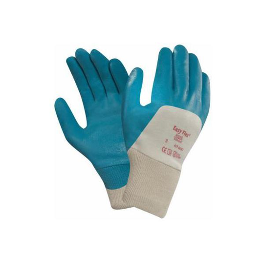 Ansell Easy Flex 47-200 Montagehandske Oljeavvisande nitril/Bomull 8