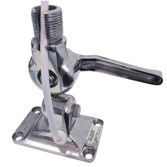 Glomex Fällbart Heavy Duty Antennbeslag RA116SS