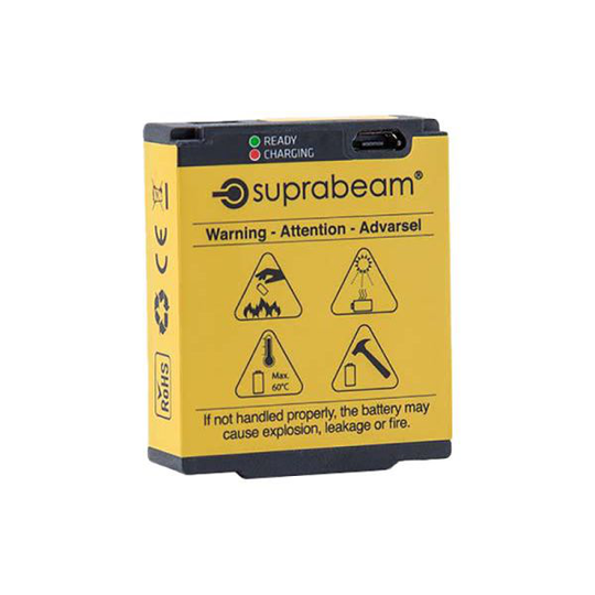 Suprabeam 951.017 Batteri Li-polymer, USB 2800 mAh