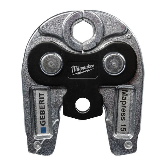 Milwaukee Geberit J12-M15G Pressback M-profil 15 mm