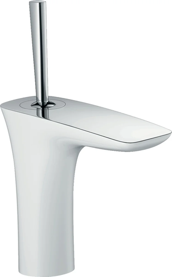 Hansgrohe Tvättställsblandare PuraVida 110 - Krom / Vit