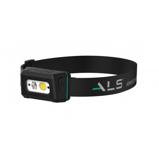 ALS HDL201R Pannlampa 200lm laddbar med rörelsesensor
