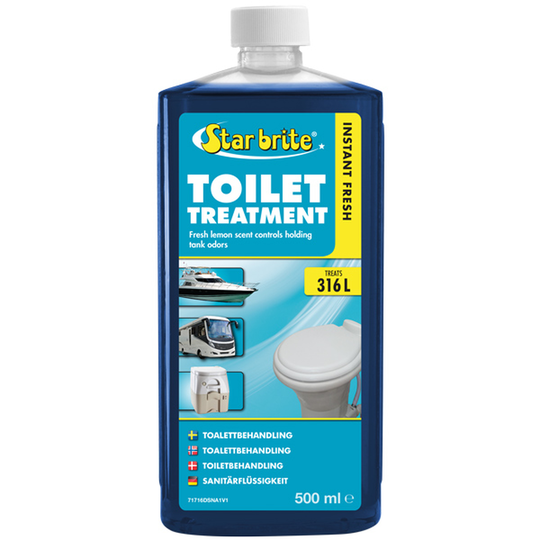 Starbrite Toalettvätt 500 ml, upp till 300l Septitank