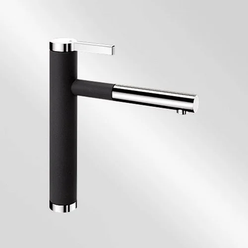 Blanco Köksblandare Linee S Silgranit-look - Silgranit-look Antracit / Krom