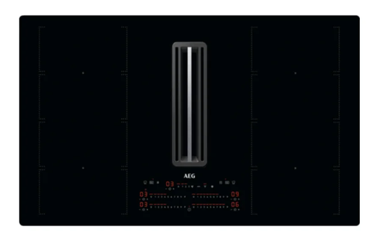 AEG Induktionshäll Med Fläkt CCE84779CB