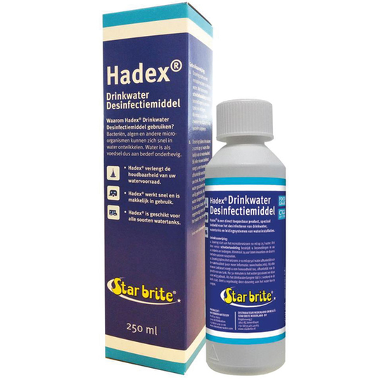 Star Brite Hadex Desinfektionsmedel för Dricksvatten, 250ml