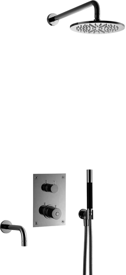 Tapwell Takdusch Box BOX7368 Edition 2 Black Chrome