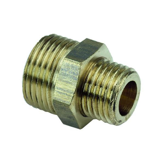 Ezze G20XG15 METALL-6-KANTNIPPEL Sexkantnippel utvändig gänga, förminskad 30,5 mm