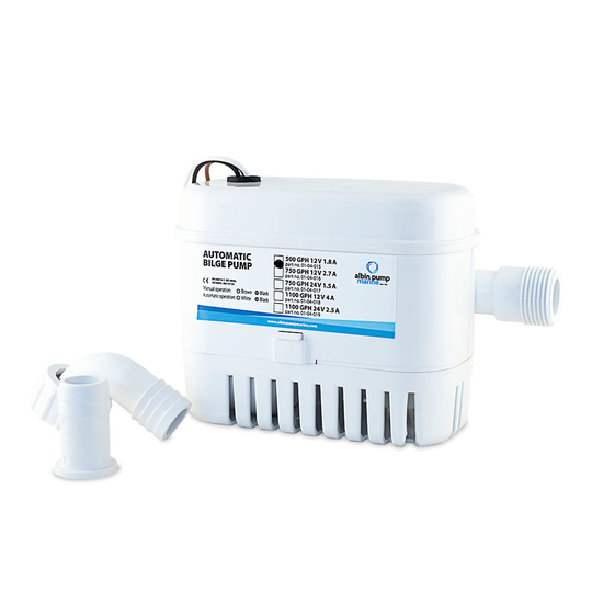 Automatic bilge pump 500 gph 12v