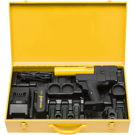 REMS Ax-Press 25 Pressmaskin med batteri och laddare