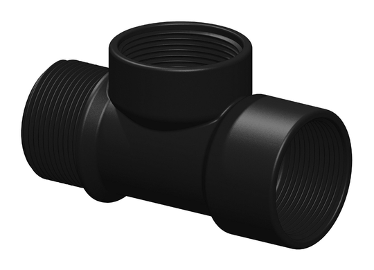T-koppling 1 1/2 - bsp, 1hane 2honor