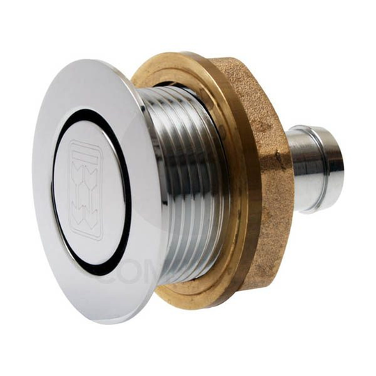 Tankventil krom flush 20 mm