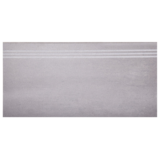 Klinker Arredo Fojs Collection Steel Matt Grå 30x60 cm Trappsteg/Trappnos