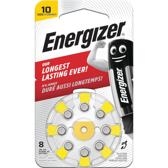 Energizer Hearing Aid Hörapparatsbatteri 10, 1,4 V 10