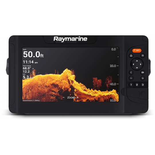 Raymarine element 9'' hypervision plotter/ekolod chirp