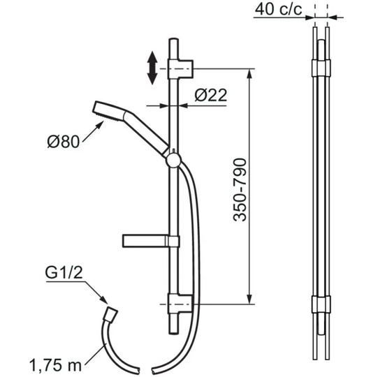 Mora Duschset MMIX S5 Vaska