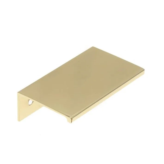 Linfalk Handtag profil blank mässing 2446-48-01