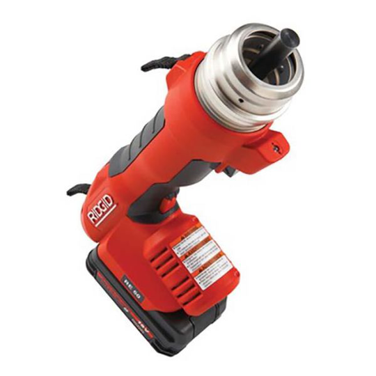 Ridgid RE 60 Pressmaskin 18 V, 2.0 Ah Lithium Batteri