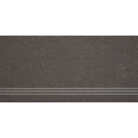Klinker Arredo Fojs Collection Steel Glossy Grå 29,8x60 cm Trappsteg/Trappnos