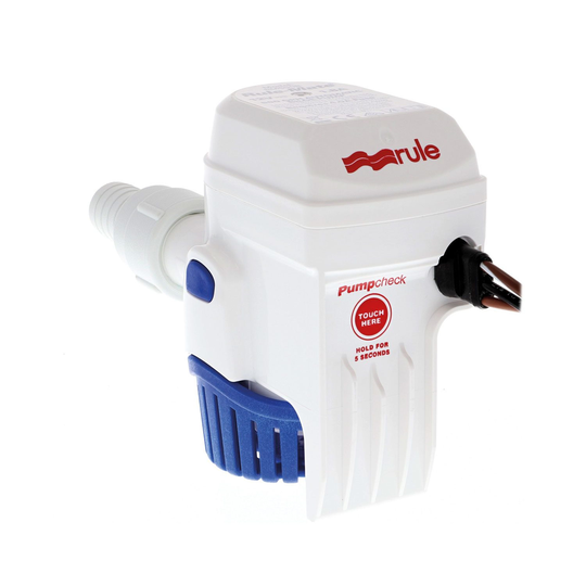 Rule Mate 500 12v automatic