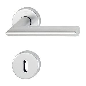 Handtag Hoppe Stockholm aluminium silver F1