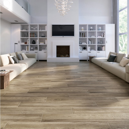 Klinker Alaplana Cleveland Roble Brun 23x120 cm