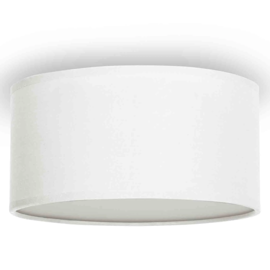 Smartwares Taklampa Textil Ø20cm Vit
