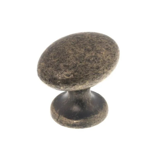 Linfalk Knopp oval gammal antik 4010-40-19