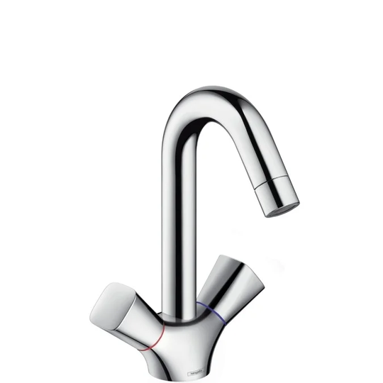 Hansgrohe Tvättställsblandare Logis Med lyftventil - Krom