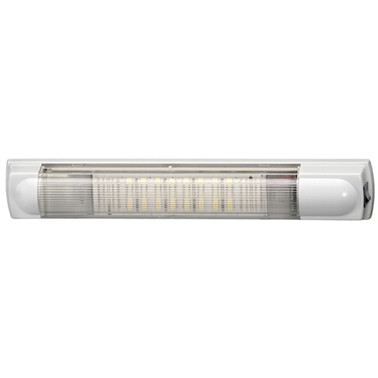 Hella Armatur LED med kontakt, 10-31V, 3,5W, Vit, 355x59 mm