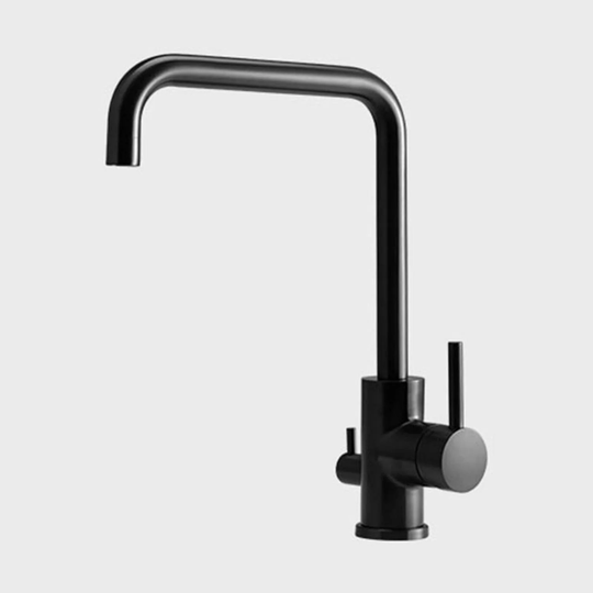 Primy Köksblandare med diskmaskinsavstängning Steel Square Shadow D