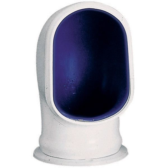 Plastimo Doradeventil 80mm Hög, Inkl. Däckbeslag, PVC-plast,