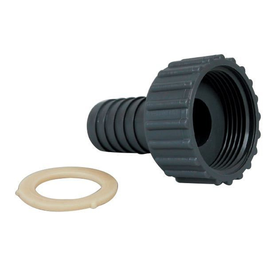 Slangadapter 1 1/4 Ø25 mm Slang