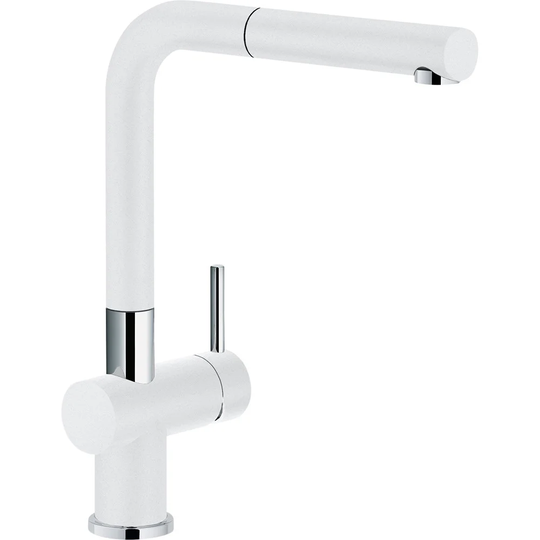 Franke Blandare Active Plus Utdragbar Fragranite Pure White