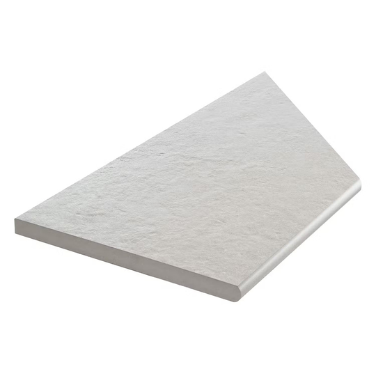 Uteklinker Bricmate Z Concrete Light Grey Inner Corner Left 30x60 cm