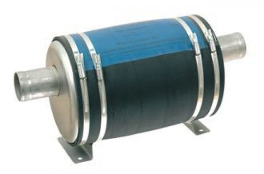 3l 45mm vattenkyld ljuddämpare, typ a