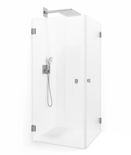 Macro Duschhörn Grace Rak 70x70 - Briljant 70x70 Krom