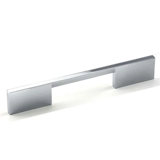Linfalk Kökshandtag Matt Nickel - 128 Krom / Blank