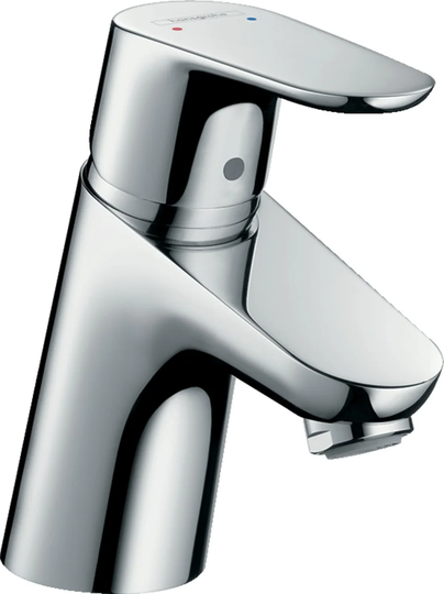Hansgrohe Tvättställsblandare Focus 70 Med Push Open - Krom