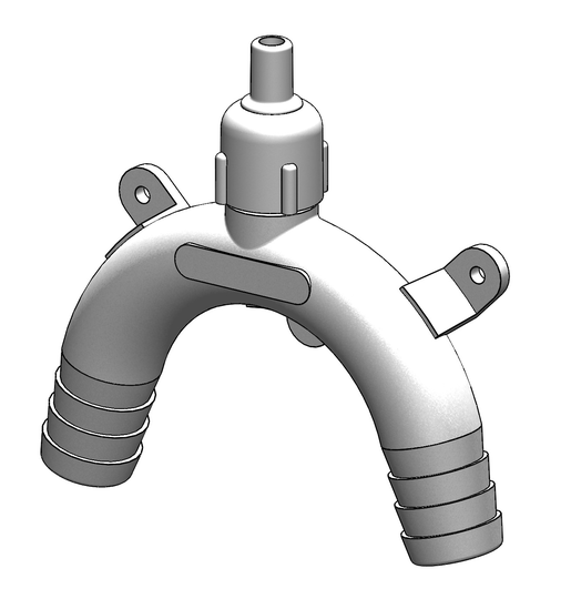 Vakuumventil 19 mm vit