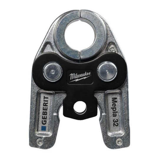 Milwaukee Geberit J12-G32G Pressback G-profil 32 mm
