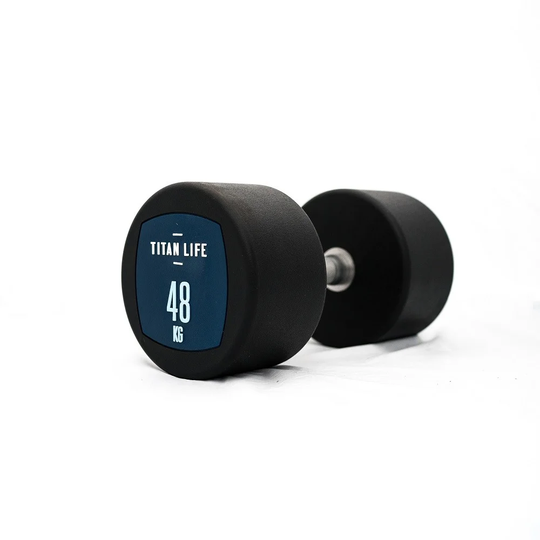 TITAN LIFE Hantel Dumbbell PU - 48 kg