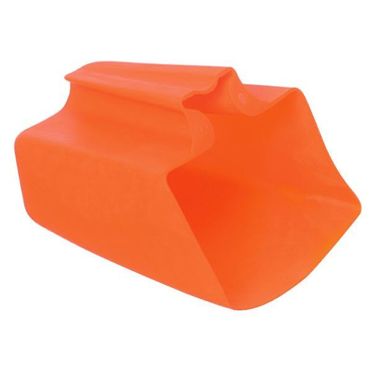Öskar med Handtag Plast Orange