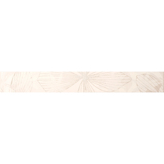 Kakel Arredo Elvana Bianco List Vit 5x40 cm
