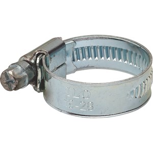 Slangklämma förzinkad, 2-pack 19-28 mm
