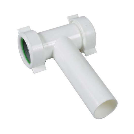 Avloppsanslutning T-stycke 1 1/4 Ø32 mm Slang