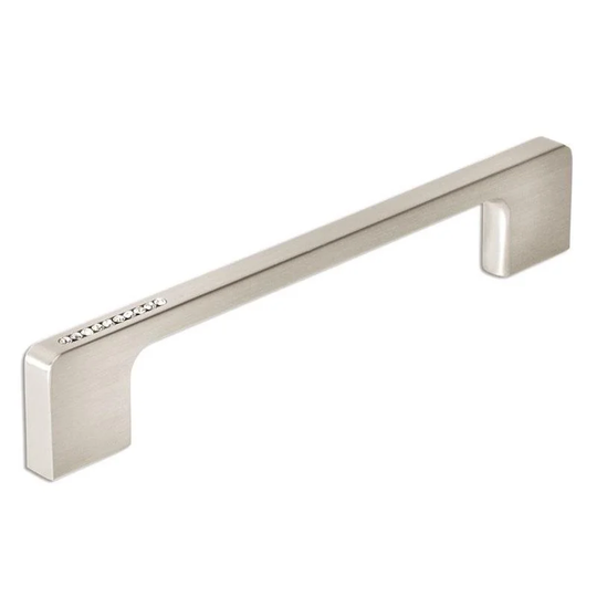 Linfalk Kökshandtag Swarovski Krist/m.nickel - 160 Nickel